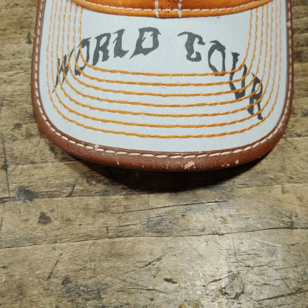 Vintage True Religion Trucker Cap World Tour Embroidered Y2K Canvas Hat